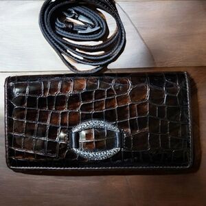 **Brighton Cher Wallet with Crossbody Strap